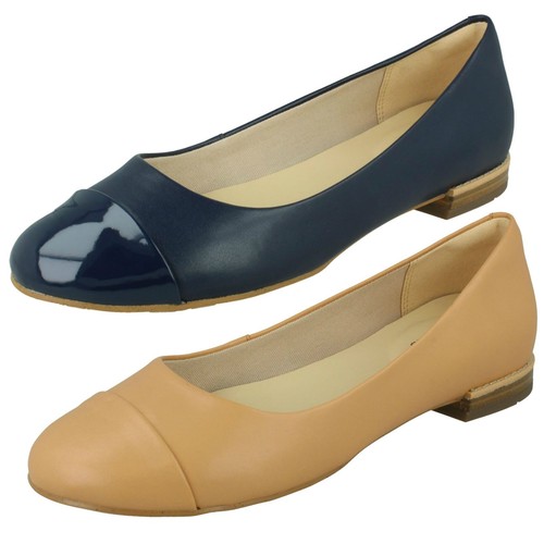 Damen clarks flache ballerina - flache,